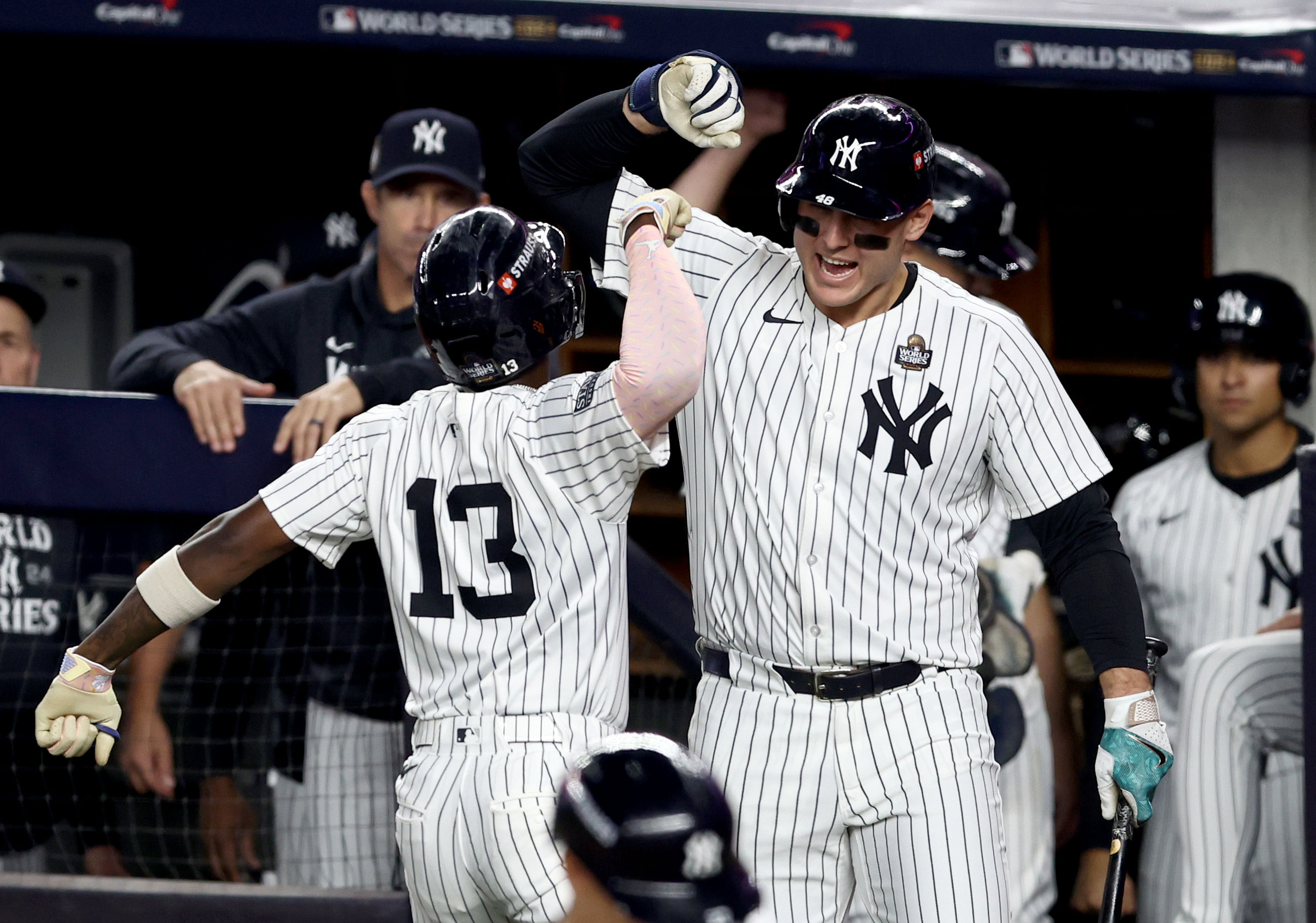 Anthony Rizzo played parts of the last four seasons with the New York Yankees - Source: Imagn